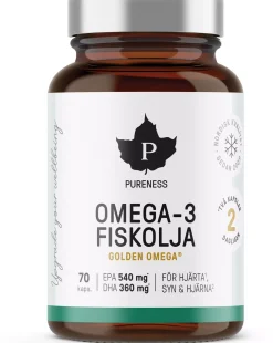 Pureness Omega-3 Fiskolja 70 stk
