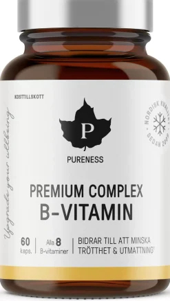 Pureness Premium Complex B-Vitamin 60 stk