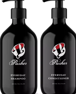 Pusher Everyday Shampoo 300 ml & Everyday Conditioner 300 ml