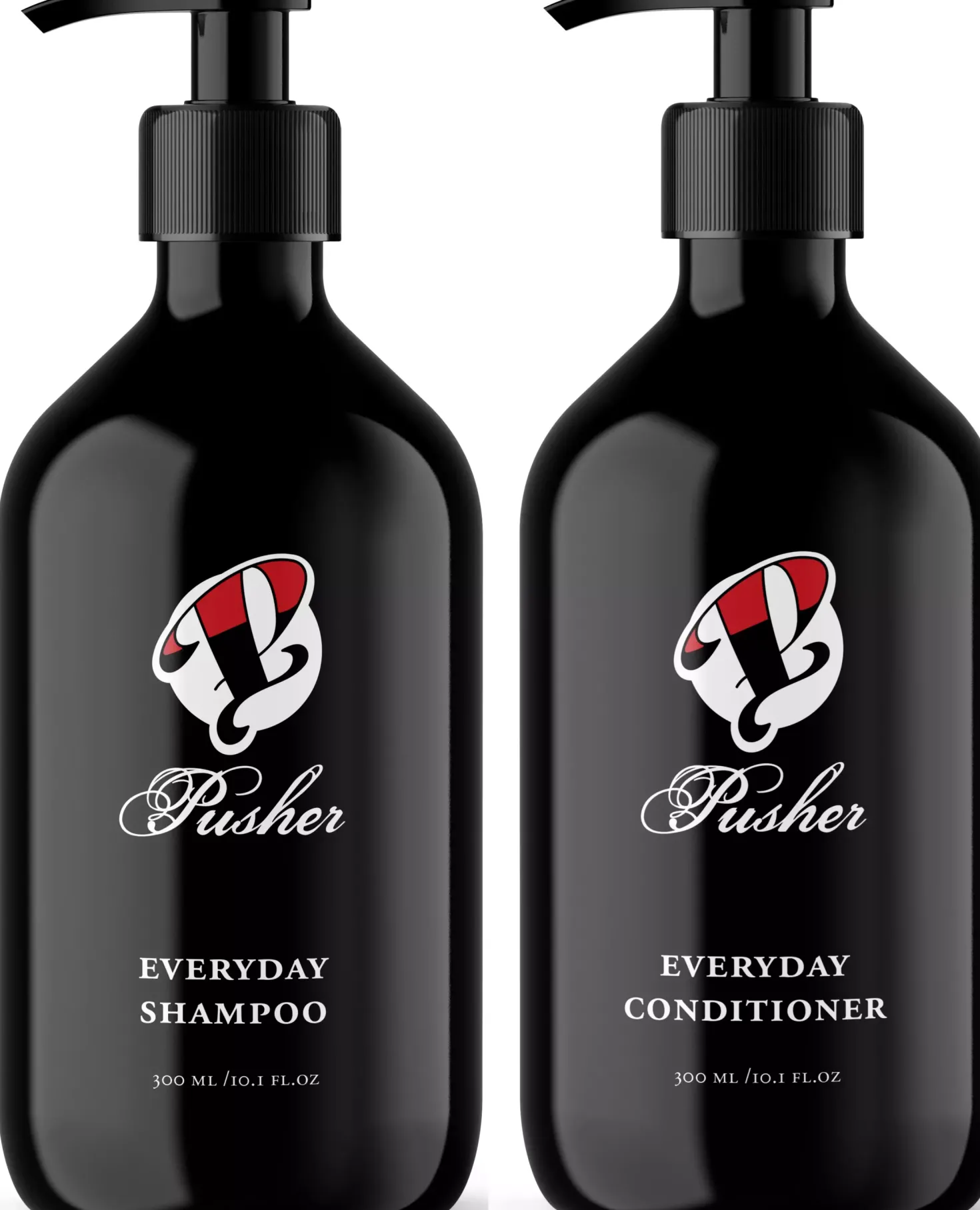 Pusher Everyday Shampoo 300 ml & Everyday Conditioner 300 ml