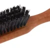 Quintus MMXV Beard Brush Pearwood with Handle Wild Boar Bristles