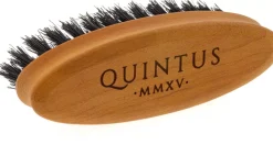 Quintus MMXV Small Beard Brush Pearwood Soft Natural Bristles