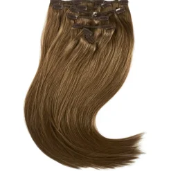 Rapunzel of Sweden Classic Clip-ins Straight / Medium Volume / 7 pieces 50 cm 2.3 Chocolate Brown