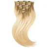 Rapunzel of Sweden Invisible Clip-ins Straight / Medium Volume / 7 pieces 50 cm Hazelnut Caramel Balayage B2.3/5.1