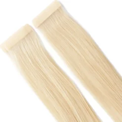 Rapunzel of Sweden Premium Tape Extensions Straight / Classic Tape 4 cm / 8 pieces 50 cm Brown Ash Blonde Balayage B5.1/7.4