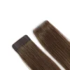 Rapunzel of Sweden Premium Tape Extensions Straight / Mixed Tapes 3 cm / 8 pieces 50 cm Hazelnut Caramel Balayage B2.3/5.1