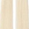 Rapunzel of Sweden Single Invisible Clip-ins Straight / 2 pieces 40 cm Brown Ash Blonde Balayage B5.1/7.4