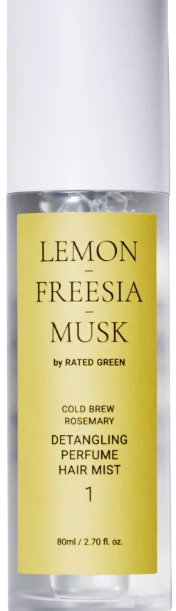 Rated Green Detangling Perfume Hair Mist 1 Lemon-Freesia-Musk 80 ml
