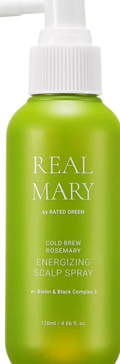 Rated GreenReal Mary Cold Brew Rosemary Energizing Scalp Spray 120 ml