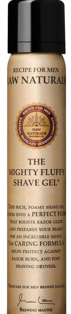 Raw Naturals Recipe For Men The Mighty Fluffy Shave Gel 100ml 75 ml