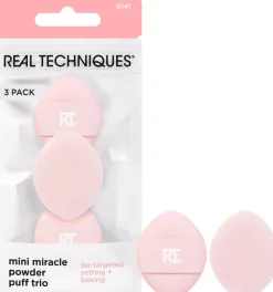 Real Techniques Mini Miracle Powder Puff Trio