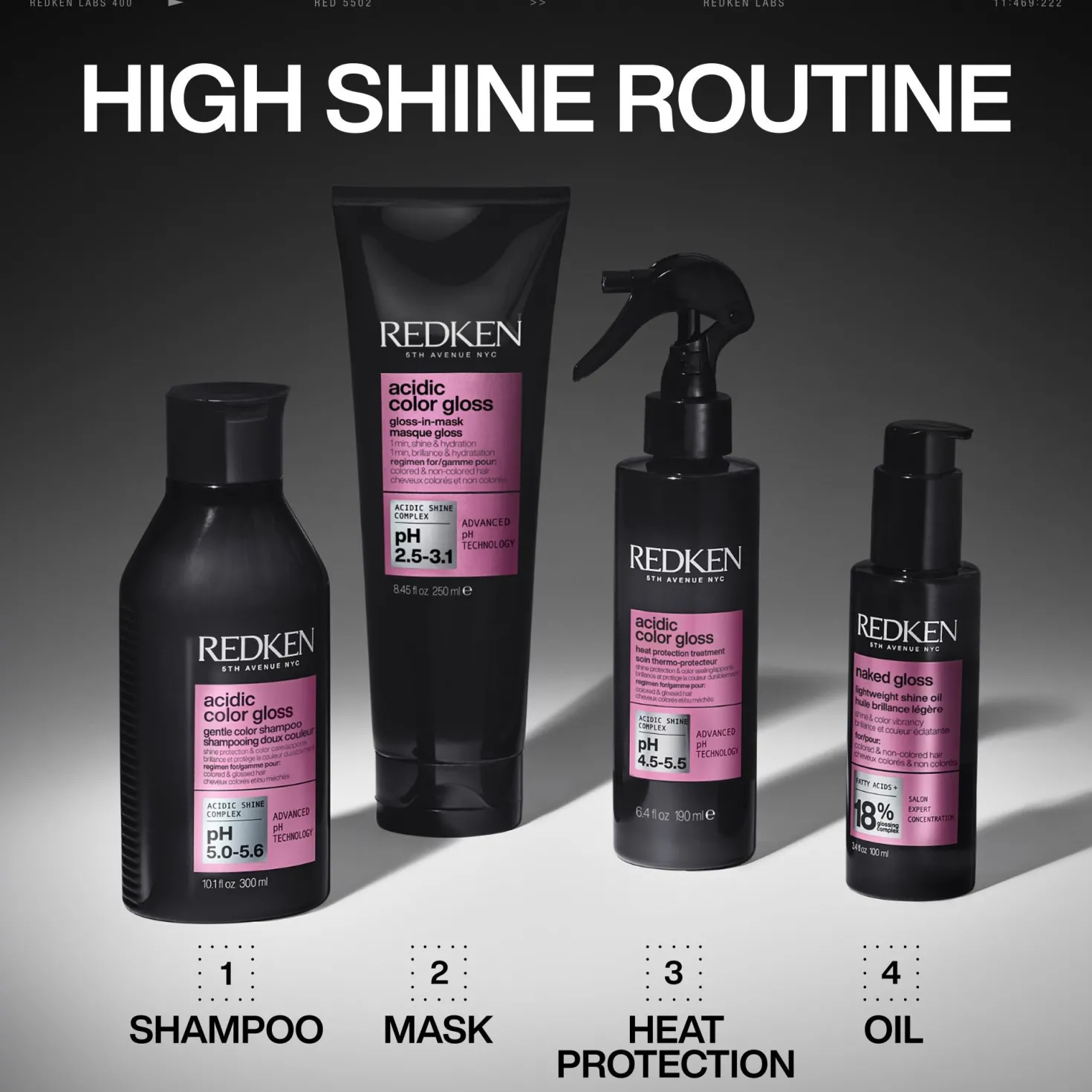 RedkenAcidic Color Gloss 1 Minute Mask
