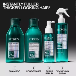 RedkenAcidic Grow Full System Scalp & Hair Serum for Thin or Flat Hair 100 ml