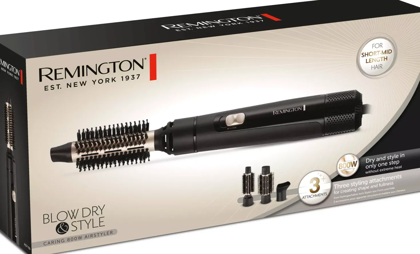 RemingtonBlow Dry & Style Caring 800W Airstyler