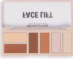 Revolution Beauty London Face Lift Palette Light to Medium 10 g