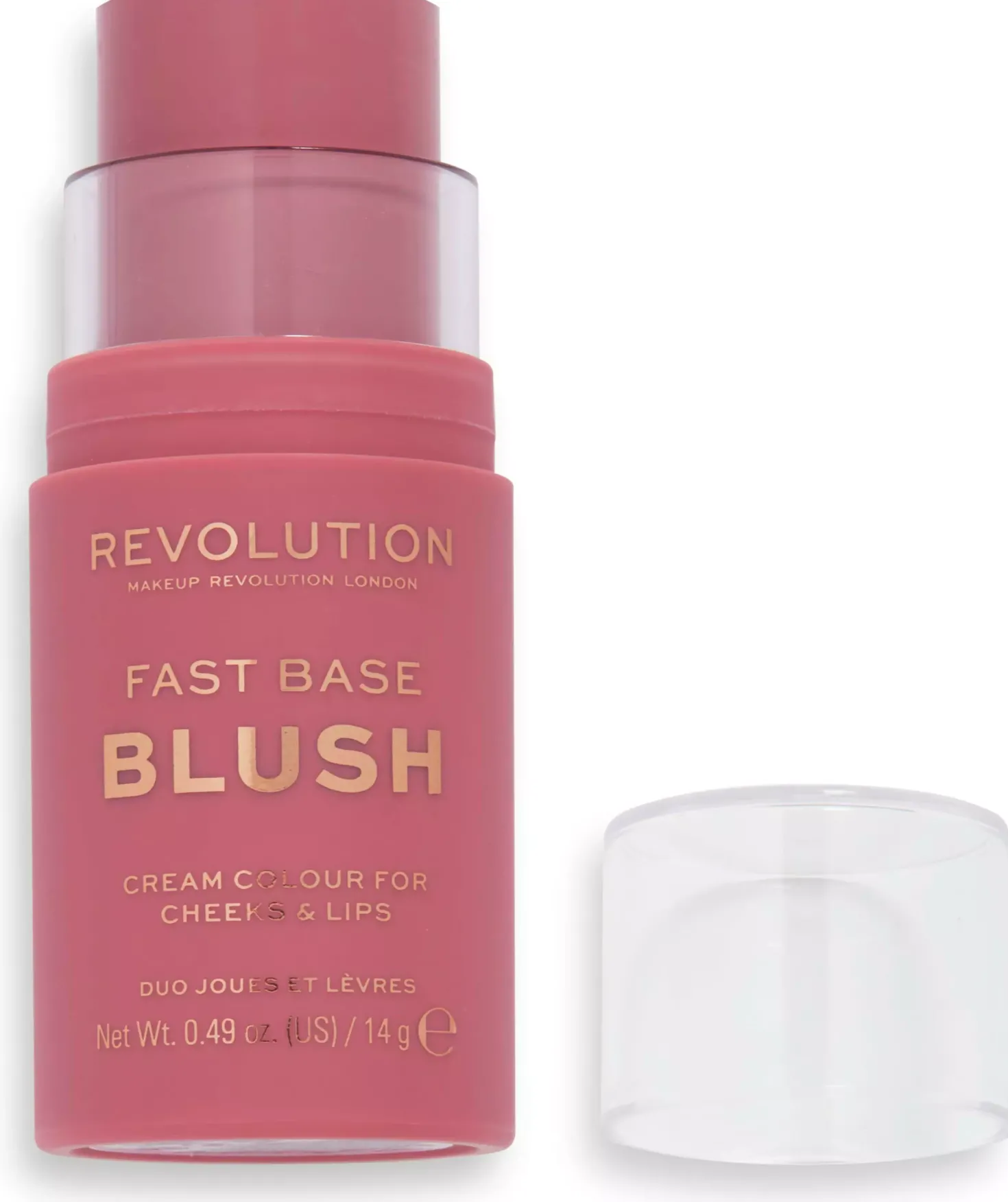 Revolution Beauty London Fast Base Blush Stick Bare
