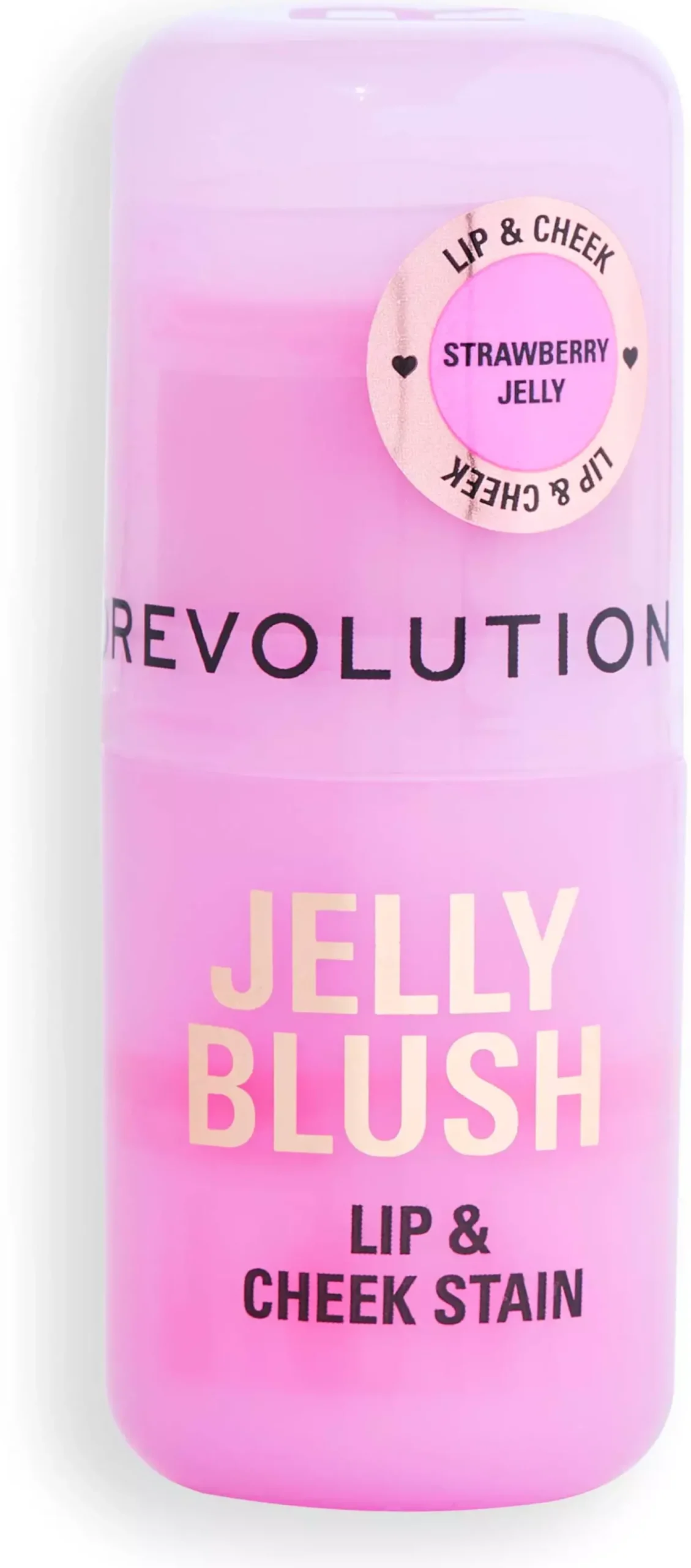 Revolution Beauty London Jelly Blush Stick Lip and Cheek Stain Peach Orange