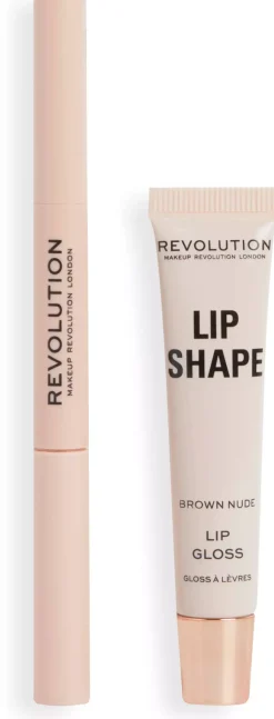 Revolution Beauty London Lip Shape Kit Rose Pink