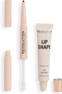 Revolution Beauty London Lip Shape Kit Rose Pink