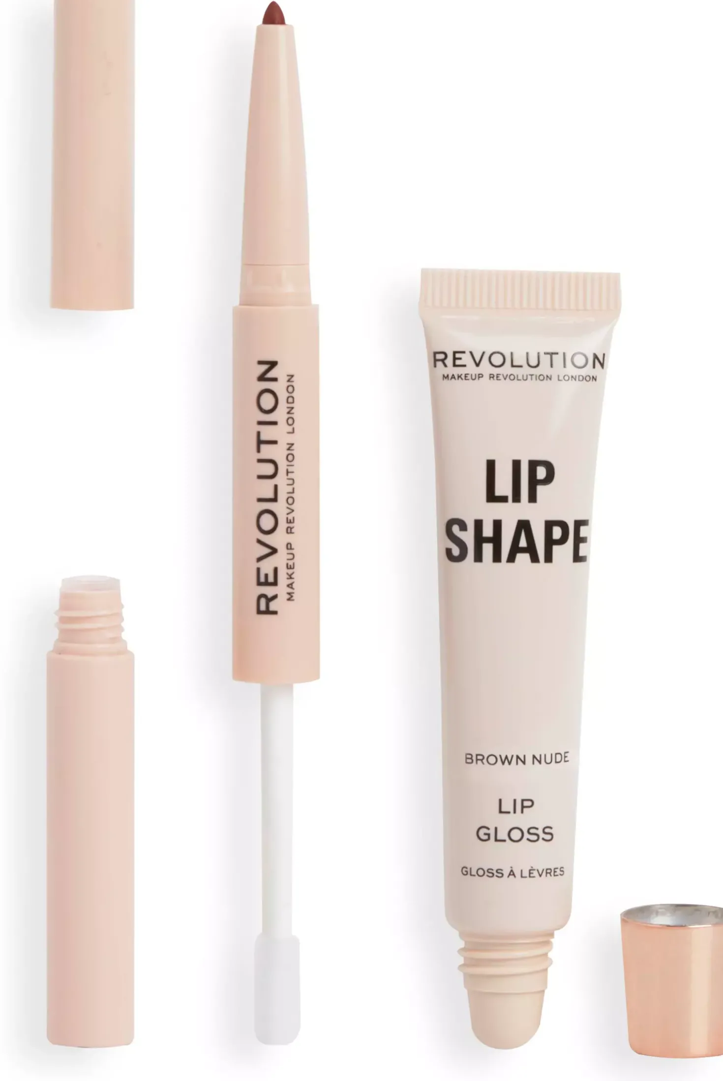 Revolution Beauty London Lip Shape Kit Rose Pink