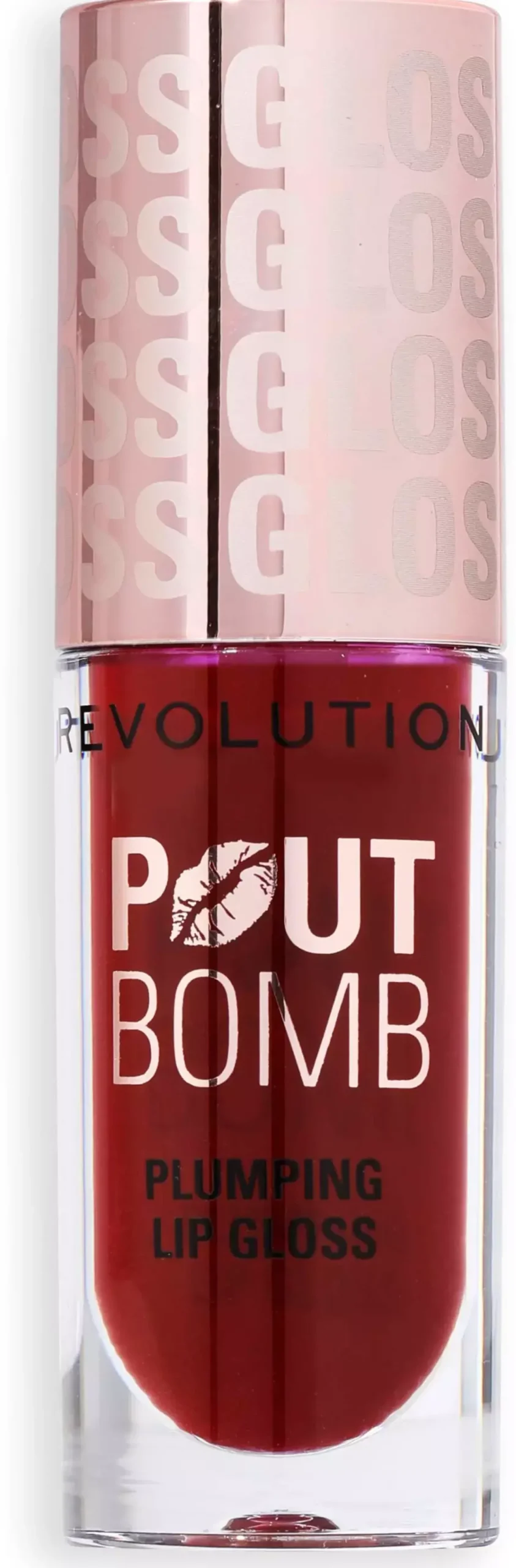 Revolution Beauty London Pout Bomb Plumping Gloss Melba Warm Peach