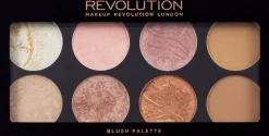 Revolution Beauty London Ultra Blush Palette Golden Sugar