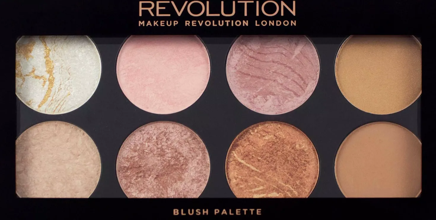 Revolution Beauty London Ultra Blush Palette Golden Sugar
