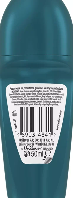 Rexona Men 72h Advanced Protection Menthol & Blue Lavender Roll-on 50 ml
