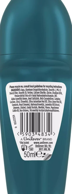 Rexona Men 72h Advanced Protection Iced Lemon & Sage Roll-on 50 ml