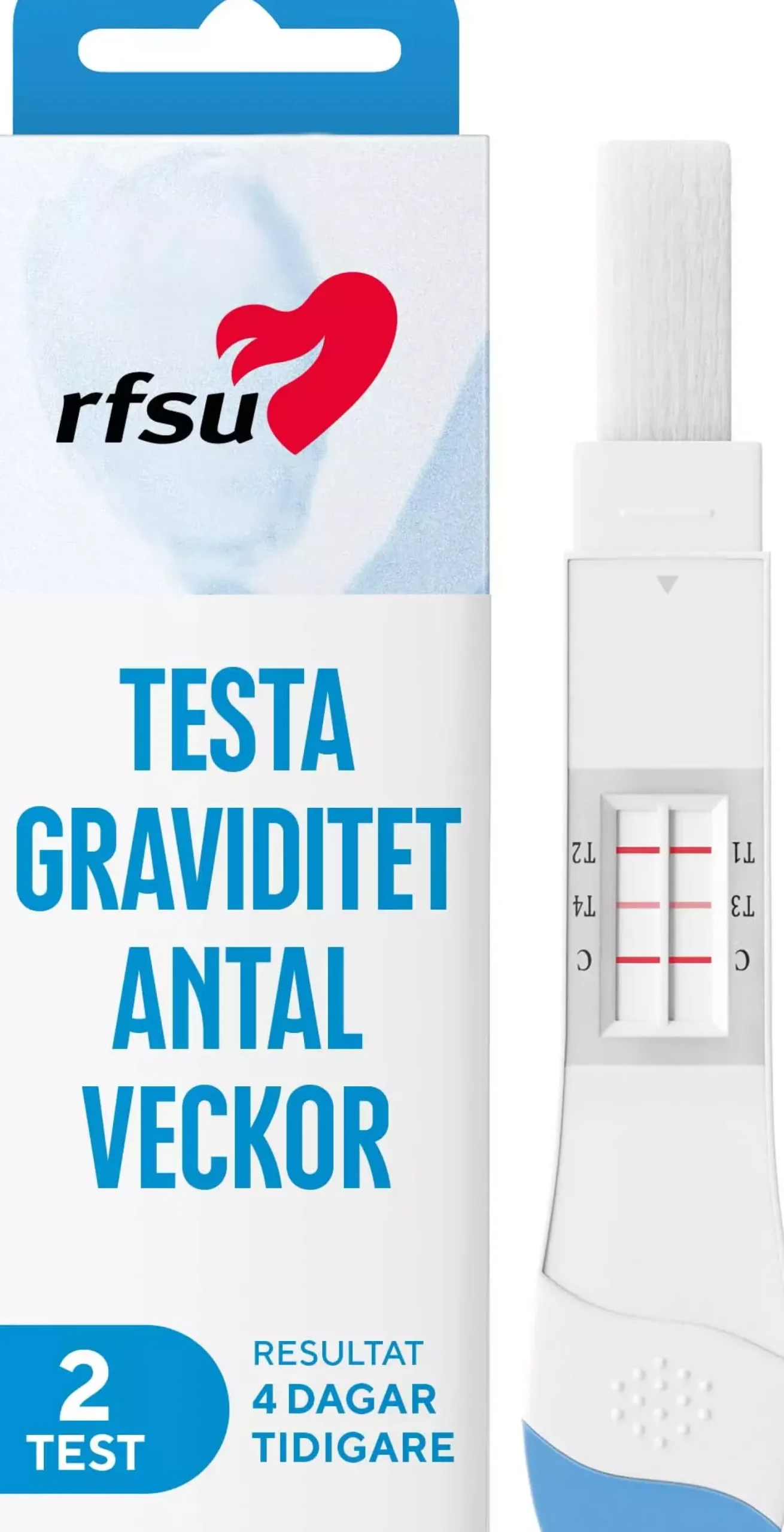 RFSU Graviditetstest Weeks 2 stk