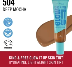 RimmelKind & Free Glow It Up Moisturising Skin Tint Vanilla 160