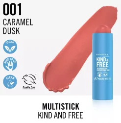 RimmelKind & Free Multi Stick 003 Pink Heat
