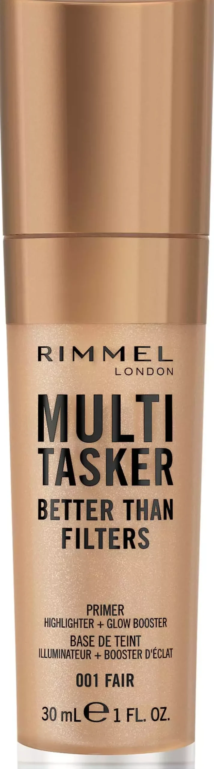 RimmelKind & Free Multi-Tasker Better Than Filters Face Primer Glow Booster and Highlighter 003 Light