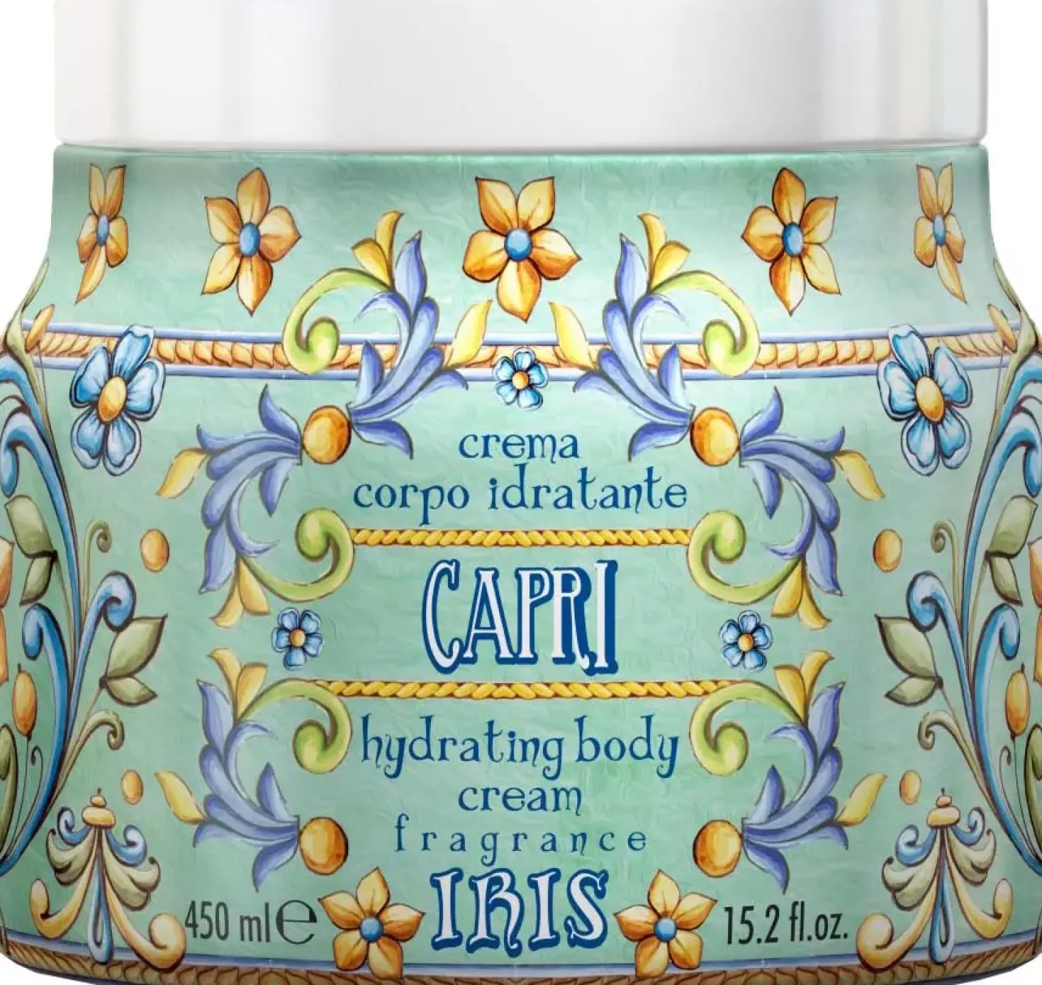 RudyIris of Capri Le Maioliche Hydrating Body Cream 450 ml