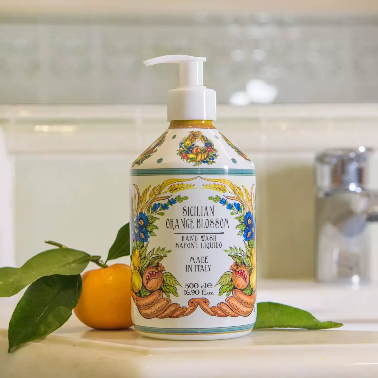 RudySicilian Orange Blossom Le Maioliche Hand Wash 500 ml