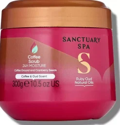 Sanctuary SpaRuby Oud Natural Oils Coffee Scrub 300 ml