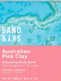 Sand & SkyAustralian Pink Clay Smoothing Body Sand 180 g
