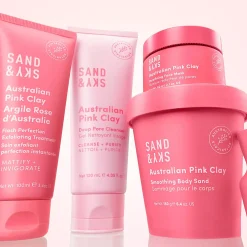 Sand & SkyAustralian Pink Clay Smoothing Body Sand 180 g