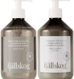 Scandinavian Soap FactoryFjällskog Hand Soap 500 ml & Hand & Body Lotion 500 ml