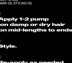 Sebastian ProfessionalDarkOil Smooth and Shine Styling Oil 30 ml