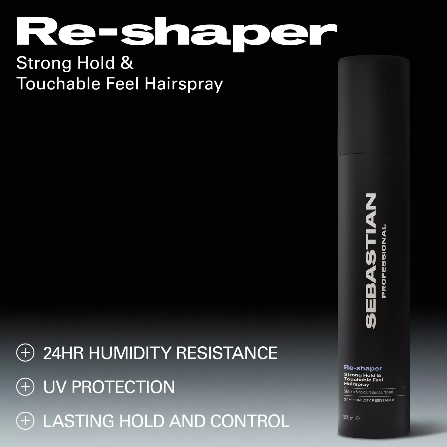Sebastian ProfessionalReshaper Strong Hold & Touchable Feel Hairspray 300 ml