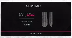 SEMILAC Acrylgel Nail Form Square