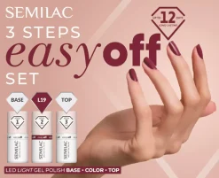 SEMILAC 3 Steps Easy Off Set