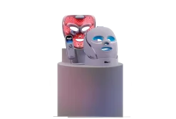 Shark Beauty CryoGlow Red Blue & Infrared iQLED Face Mask & Under Eye Cooling Lilac Chill