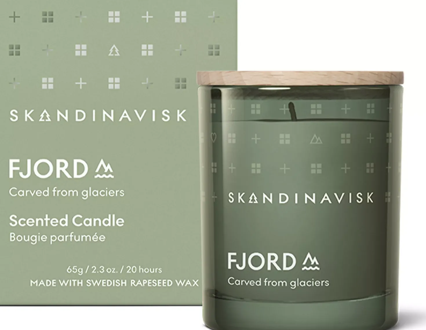 SkandinaviskFJORD Home Collection Scented Candle 65 g