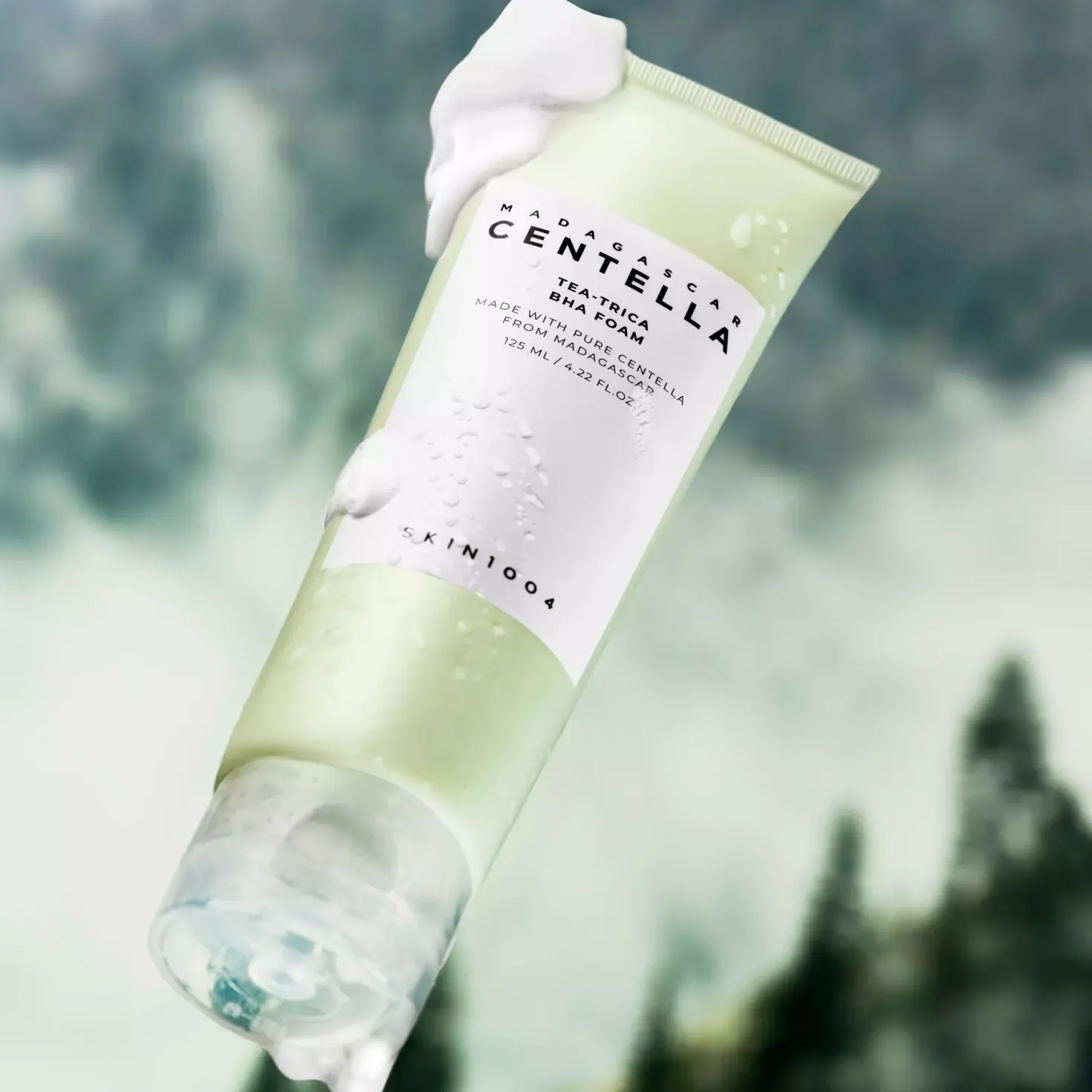 SKIN1004 Madagascar Centella Tea-Trica BHA Foam 125 ml