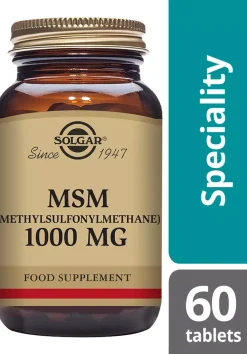 Solgar MSM 1000 mg Tablets 120 stk