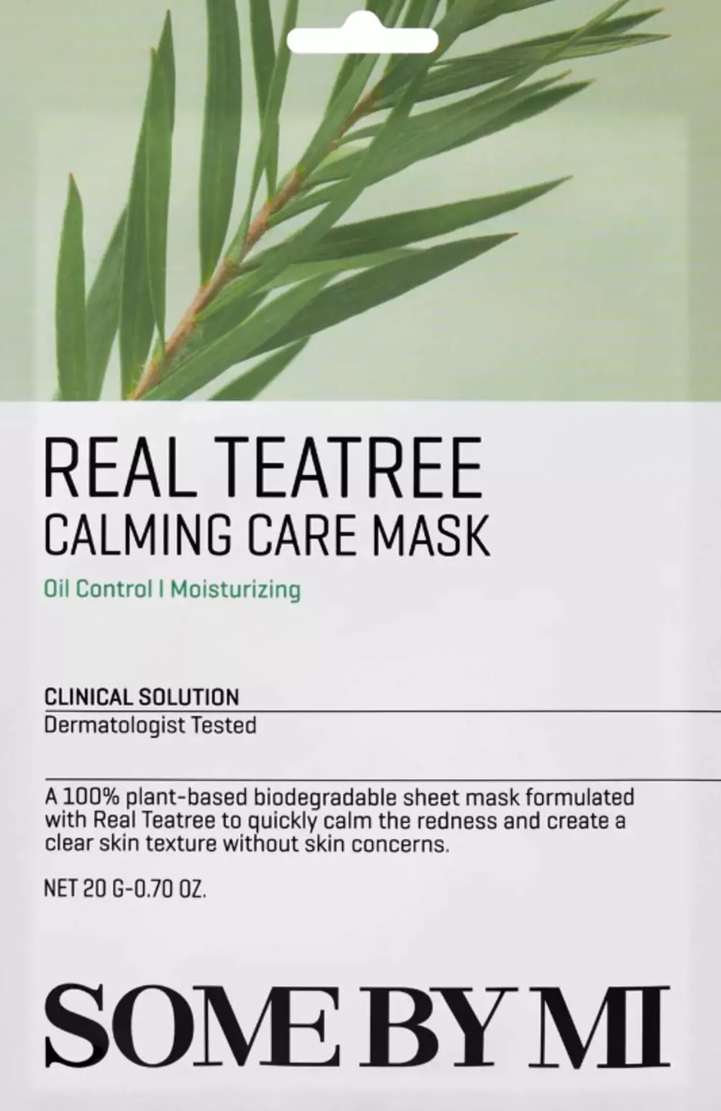 SOME BY MI Real Teatree Calming Care Mask 20 g