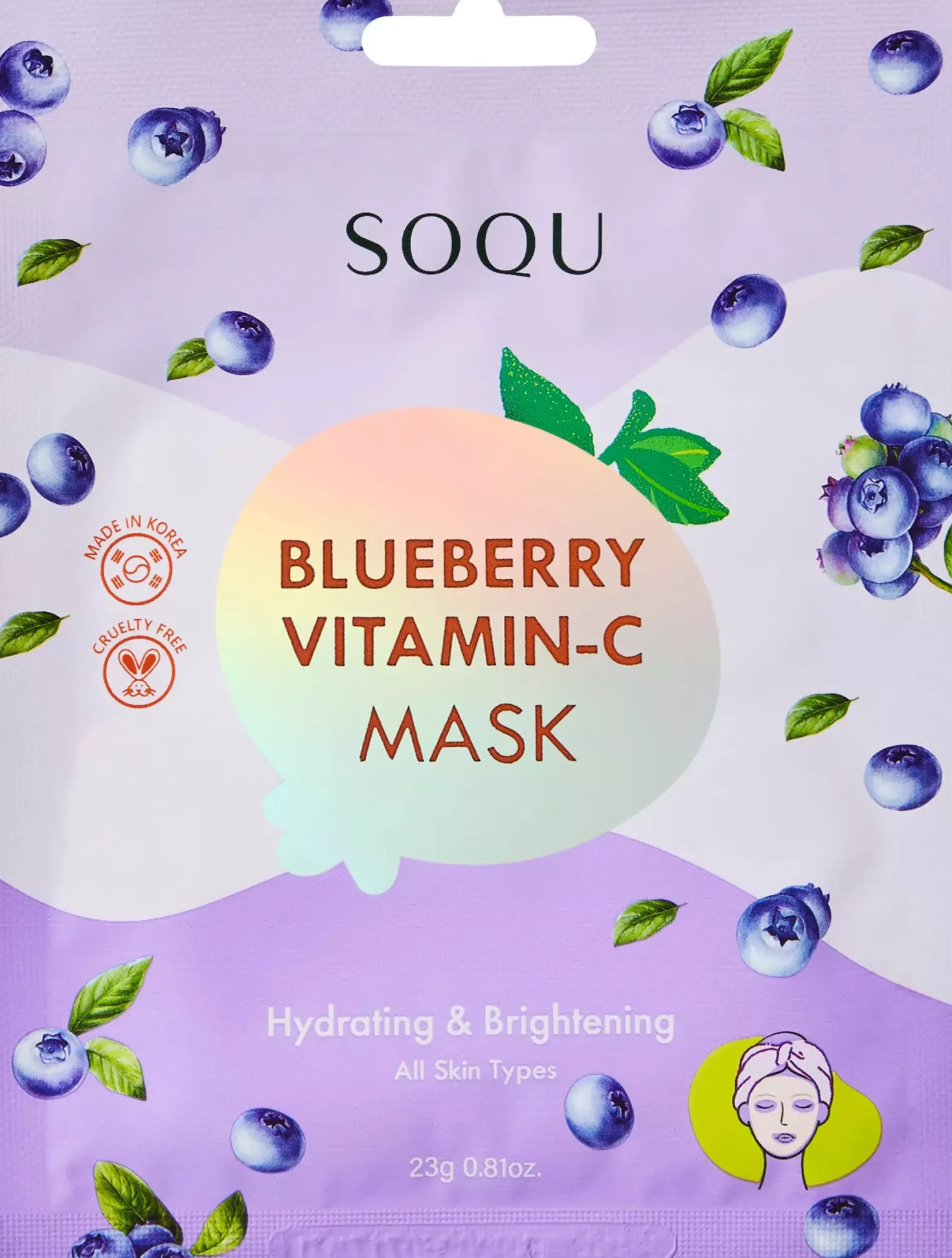 SOQU Rice Sheet Mask