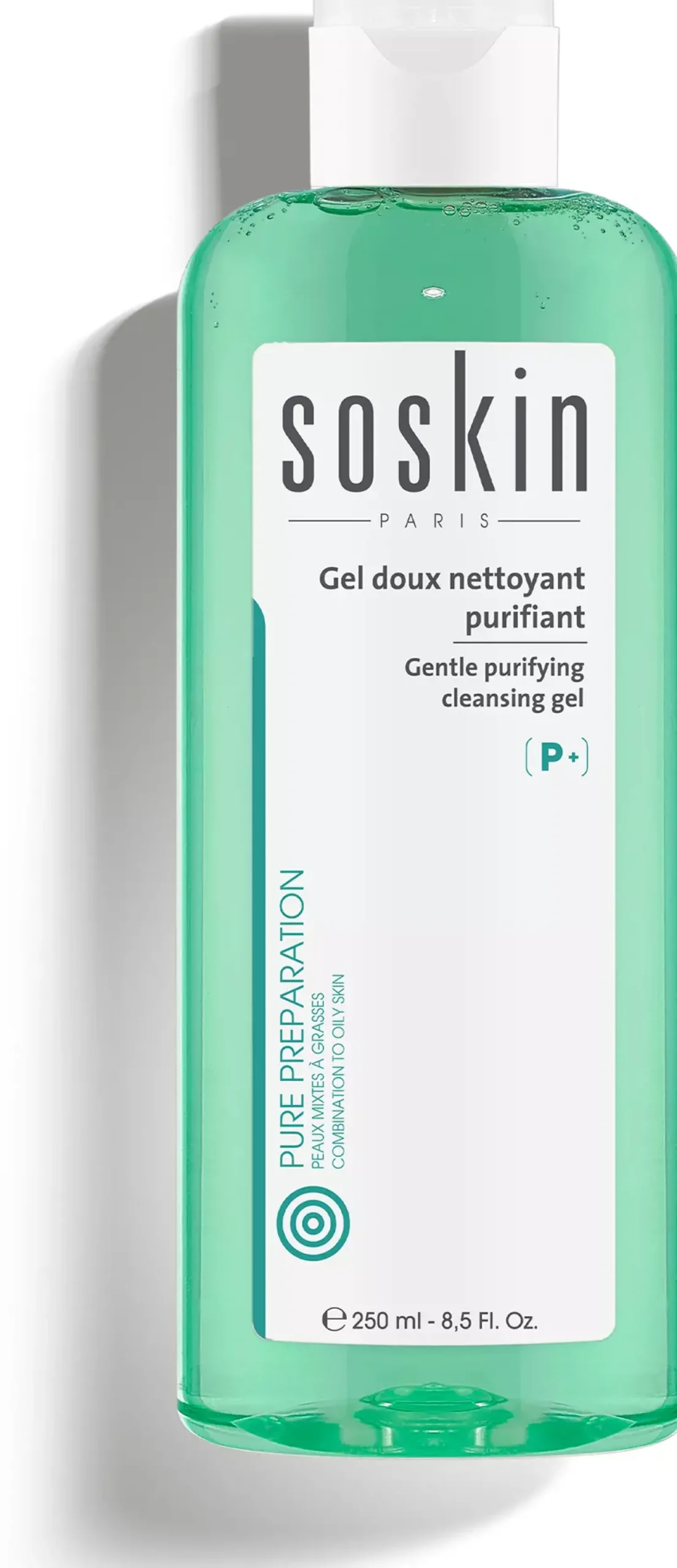 SOSkinPure Preparations Gentle Purifying Cleansing Gel 250 ml